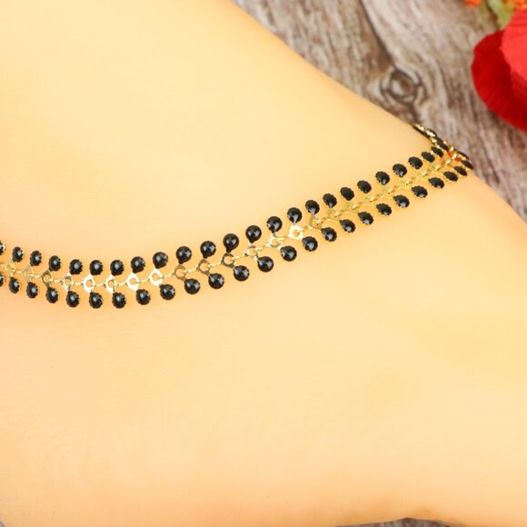 "Dainty Anklet for Women – Elegant Everyday Jewelry & Perfect Gift | MLCRC1103 - Picture 3 of 10